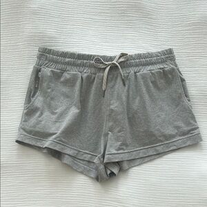 Vuori Grey Halo Shorts, Small